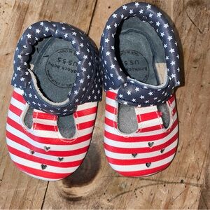 BirdRock baby Stars and Stripes Shoes 5.5